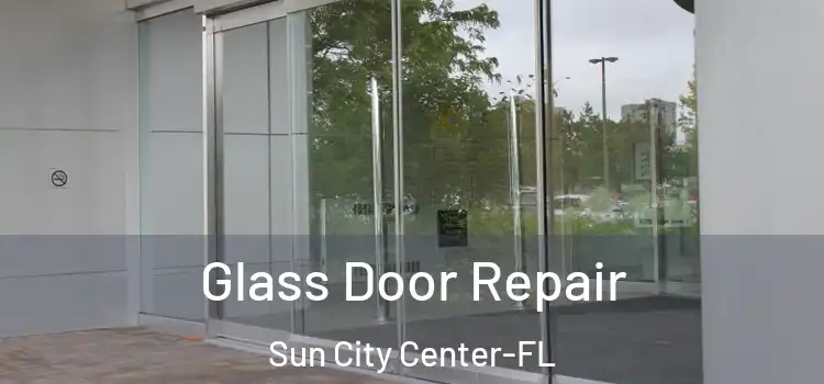Glass Door Repair Sun City Center-FL
