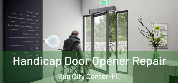Handicap Door Opener Repair Sun City Center-FL